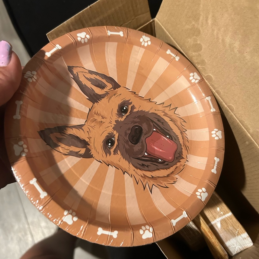 German shepherd party supplies